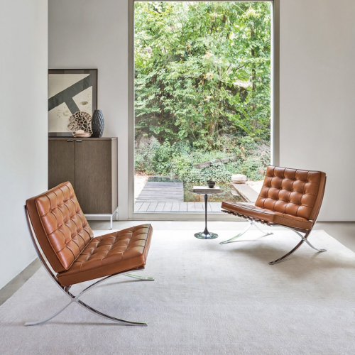 La Barcelona Chair Ludwig Mies van der Rohe-decoration-grenoble